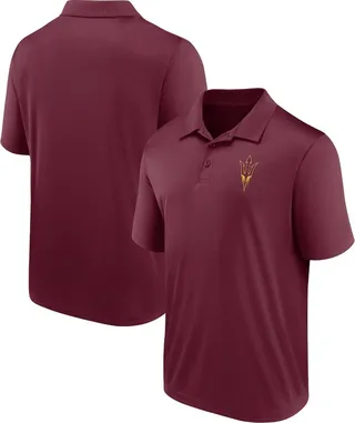 NCAA Arizona State Sun Devils Men's Logo Short Sleeve Polo Shirt - XL