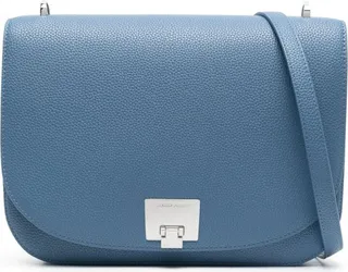 Grained Leather Shoulder Bag