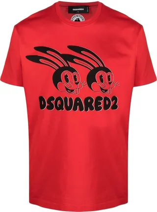 logo-print short-sleeve T-shirt
