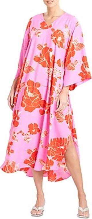 Natori Passion Flower Caftan