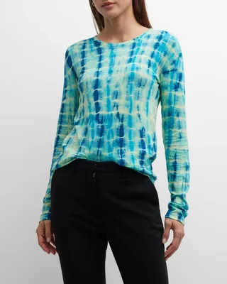 Long Sleeve Tie-Dye T-Shirt