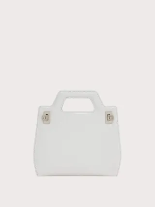 Ferragamo Women Wanda mini bag White