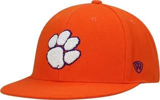 Men's Top of the World Orange Clemson Tigers Team Color Fitted Hat