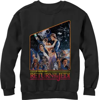 Men's Star Wars Movie Poster Sweatshirt - Black - Large