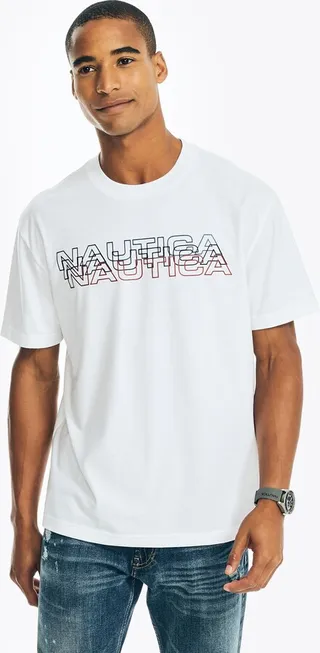 Sustainably Crafted Logo Graphic T-Shirt