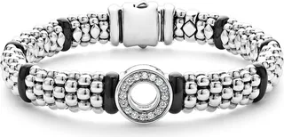 Black Caviar Diamond Rope Bracelet