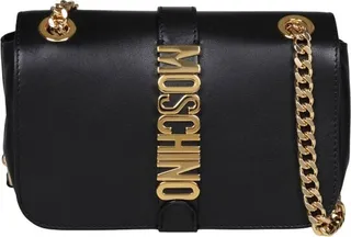 Moschino Logo Lettering Shoulder Bag