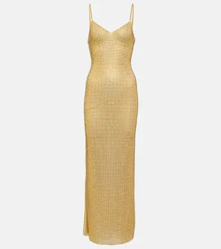 Embellished maxi dress