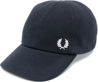 Crest-Embroidered Cap
