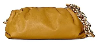 Bottega Veneta The Chain Pouch Bag in Brown