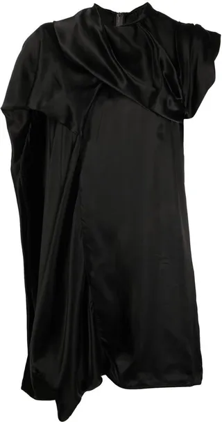 Cornetto satin-finish tunic