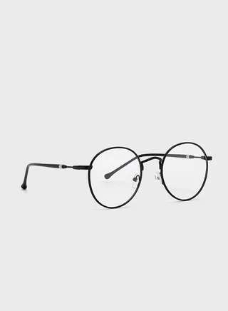 Anti-Blue Round Lens Glasses