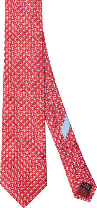Salvatore silk jacquard tie