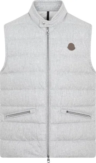Moncler Logo Patch Padded Vest