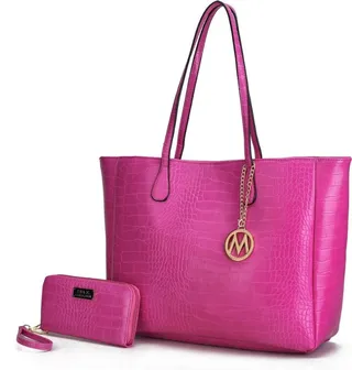 Sadie Oversize Tote & Wallet Set