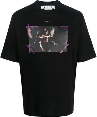 Graphic print cottno T-Shirt