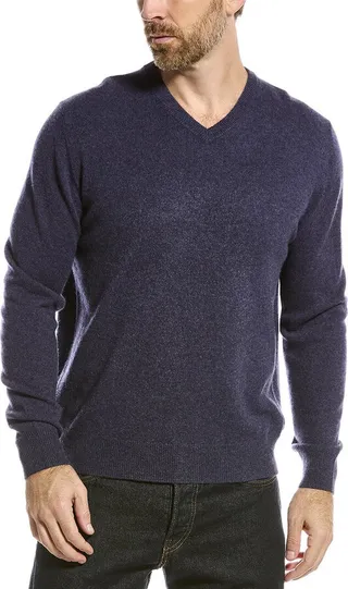 Magaschoni V-Neck Cashmere Sweater
