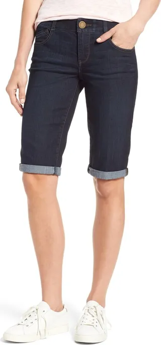 'Ab'Solution Denim Bermuda Shorts