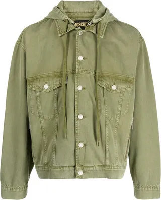 Hooded Denim Jacket