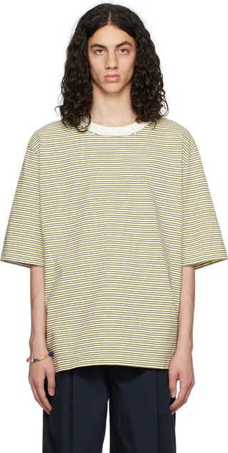 Camiel Fortgens Yellow & White Big T-Shirt