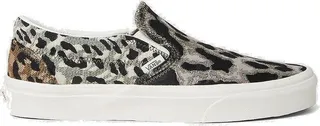 Vans Leopard Printed Slip-On Sneakers