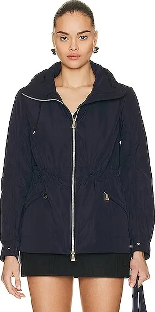 Moncler Enet Short Parka in Blue