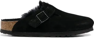 BIRKENSTOCK- Boston Shearling Slippers