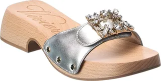 Roger Vivier Viv Leather Clog