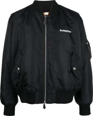 Deer-Print Bomber Jacket