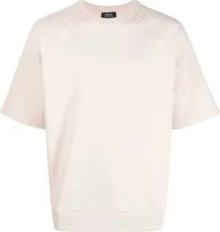 raglan-sleeves cotton T-shirt