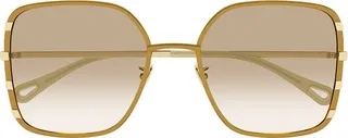 Chloé Eyewear Rectangular Frame Sunglasses