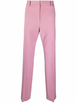 Straight-Leg Tailored Trousers