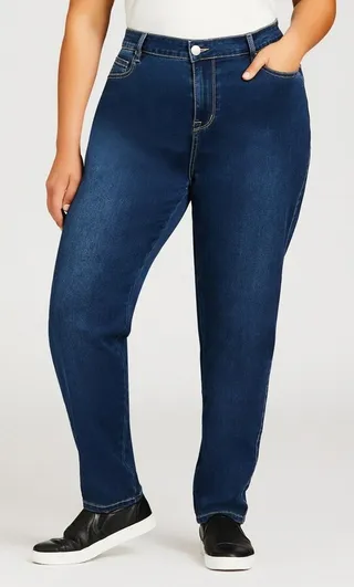 AVENUE | Women's Plus Size Butter Denim Skinny Jean Mid Wash - average - 32