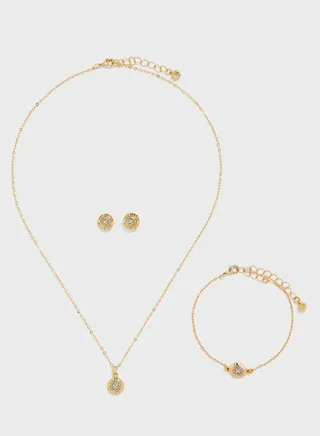 Emilina Mini Necklace Button Set