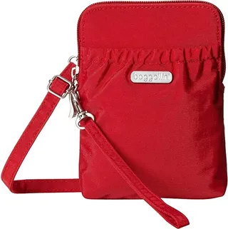 Baggallini Bryant Pouch (Apple) Cross Body Handbags