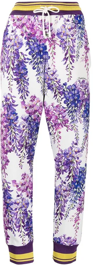 Floral-Print Joggers