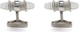 Royal Cable bullet crystal cufflinks