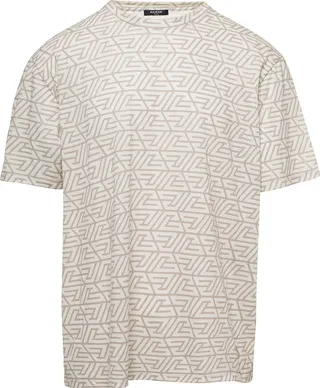 Pyramid Monogram T-shirt- Bulky Fit