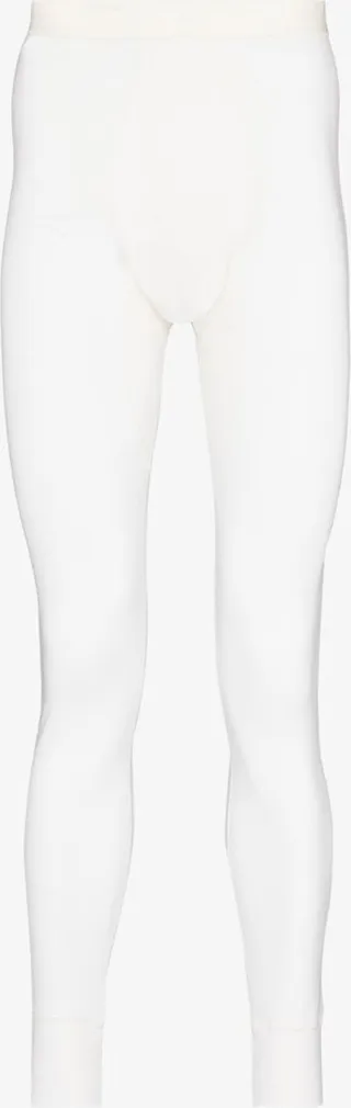 White Tapered Long Johns