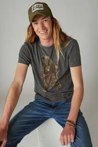 Rocker Bear Graphic Tee
