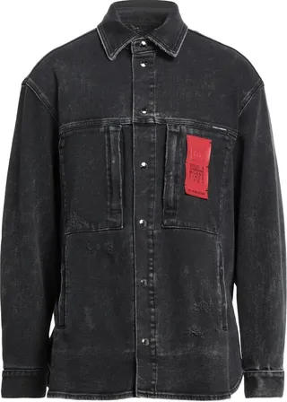 Denim Outerwear Black