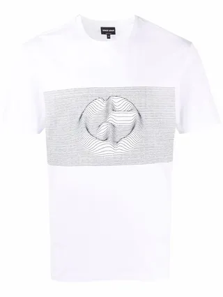 logo-print cotton T-shirt