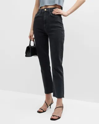 Ms. Hawn High Rise Crop Loose Skinny Jeans