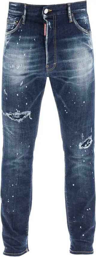 Goth Surfer Relax Long Crotch Jeans