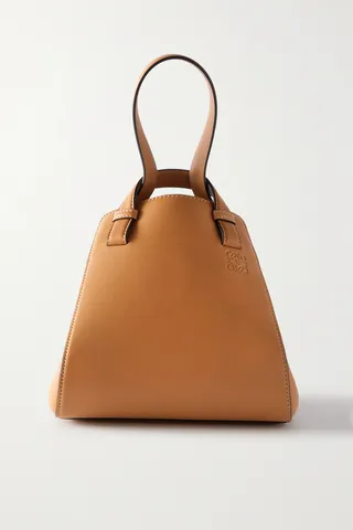 Loewe - Hammock Nugget Small Leather Tote - Brown