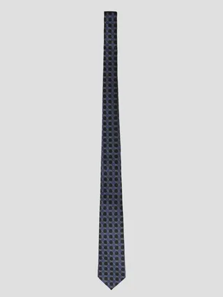 Interlocking G Check Tie