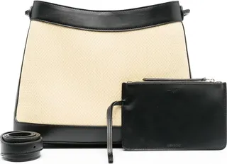 New Vosges raffia shoulder bag