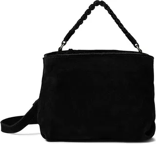 Free People Cody Suede Crossbody (Black) Handbags