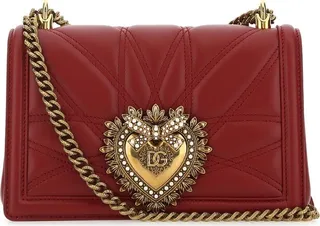 Dolce & Gabbana Devotion Logo Plaque Shoulder Bag