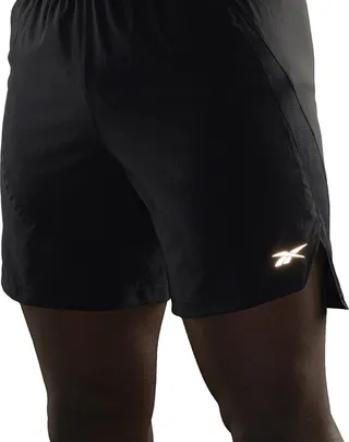 Reebok Men's Running Speedwick Reflective Drawstring Shorts